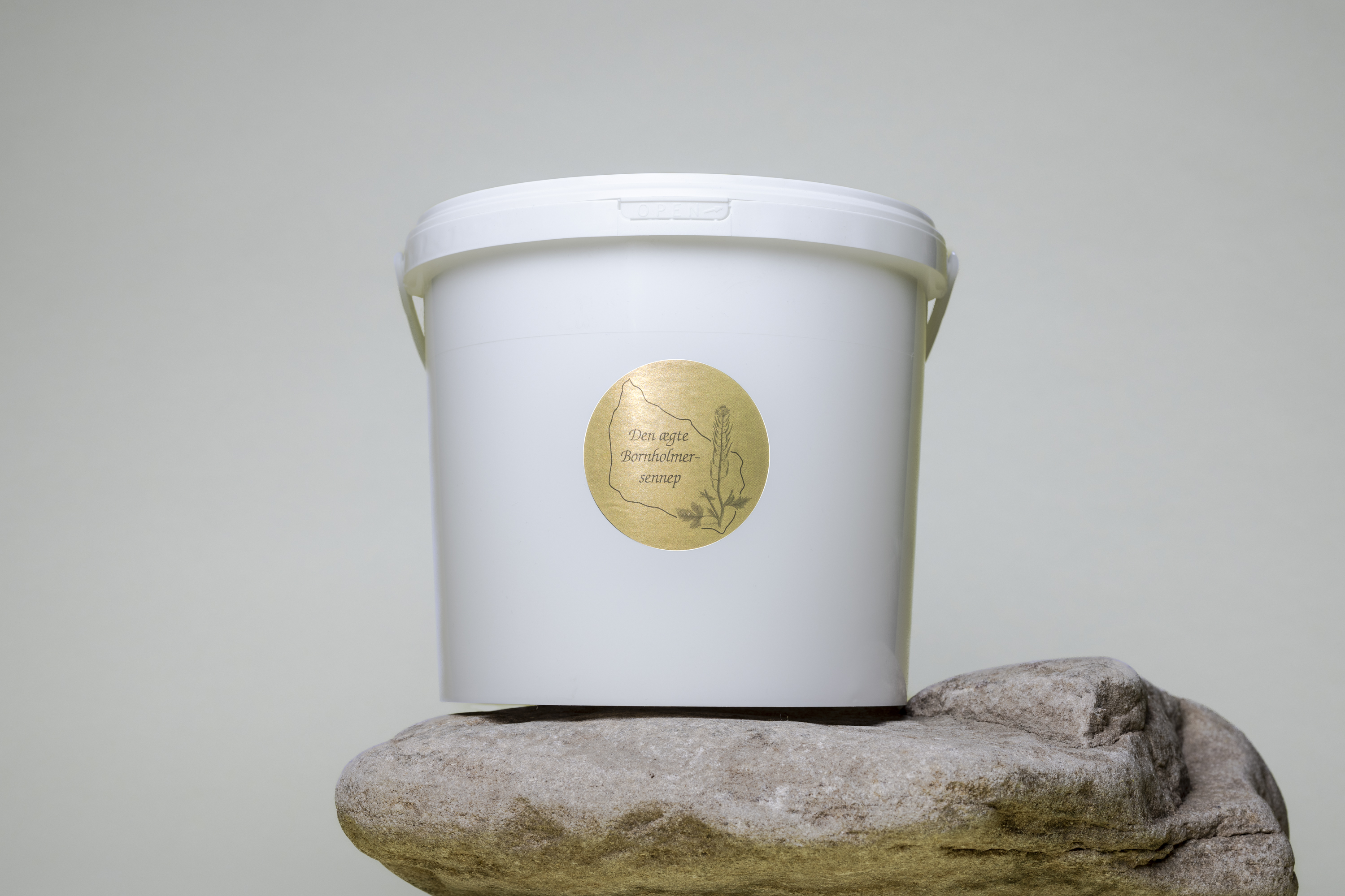 Bornholmersennep - 5 kg spand med Den Originale / STÆRK / Med dild og farin